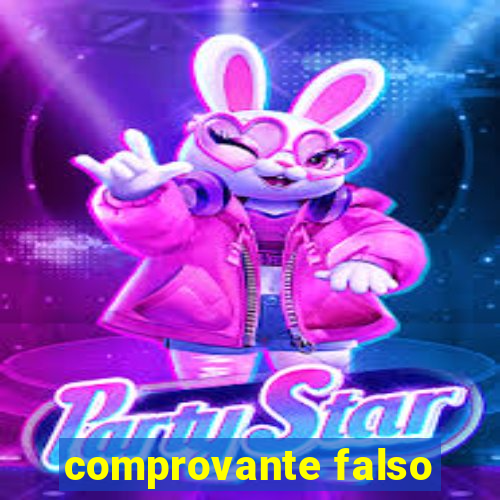 comprovante falso